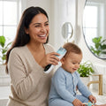 Máquina de Cortar Cabelo para Bebé com Aspiração