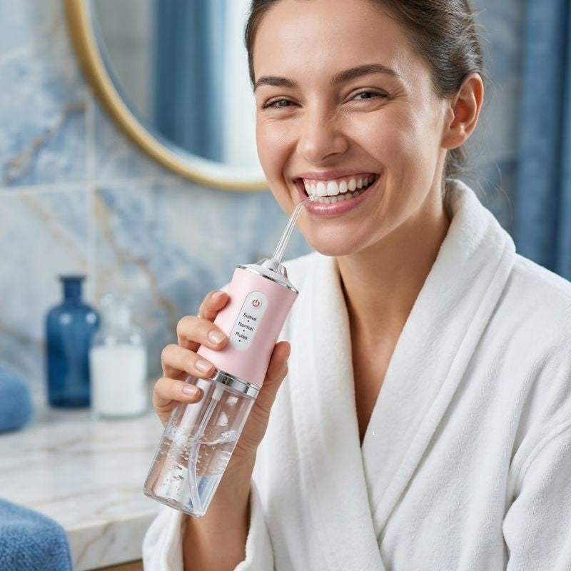 Irrigador Oral Portátil Recarregável