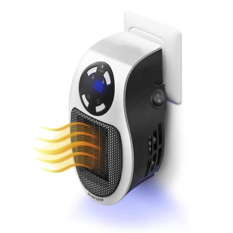 Mini Aquecedor de Ar Elétrico Portátil
