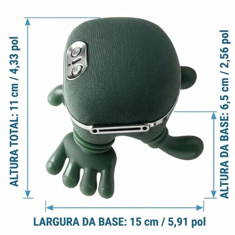 Massajador Portátil com Calor