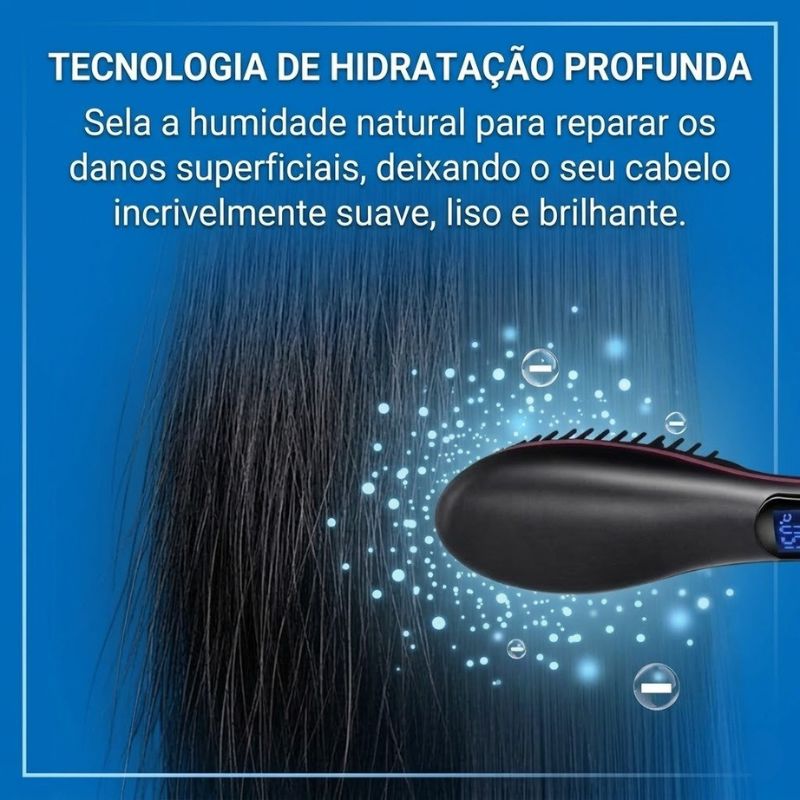 Pente Alisador Elétrico de Cerâmica 230°C